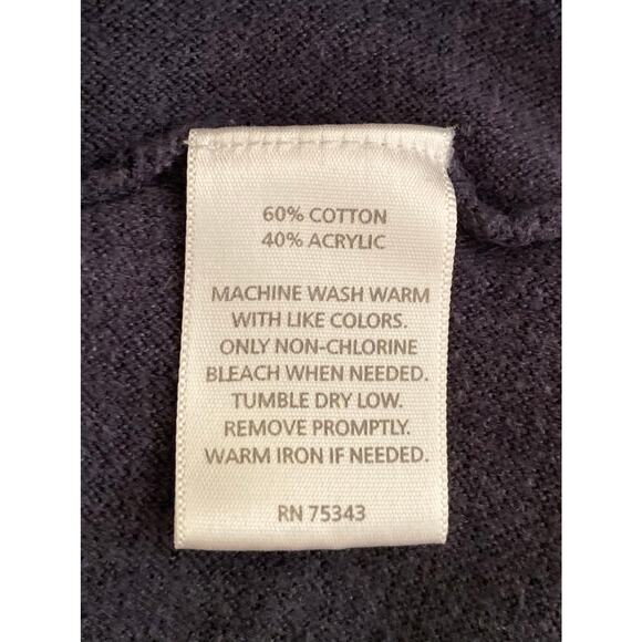 Aphorism Women's Cardigan Blue Size Medium - Picture 5 of 5